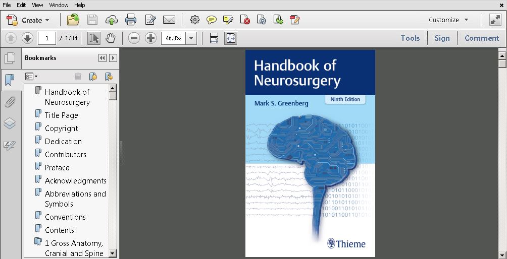 Handbook of Neurosurgery 9th Edition