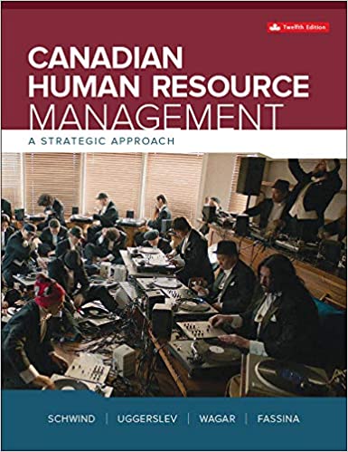 Canadian Human Resource Management - Original PDF