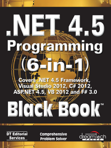 .NET 4.5 Programming 6-in-1, Black Book - pdf