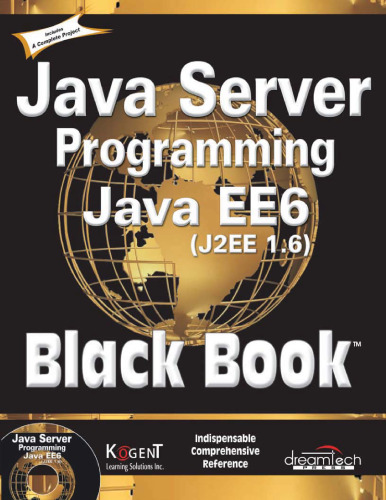 Java Server Programming Java EE 6 (J2EE 1.6), Black Book - pdf