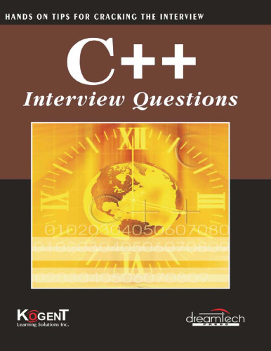 C++ Interview Questions: Hands on Tips for Cracking the Interview - pdf