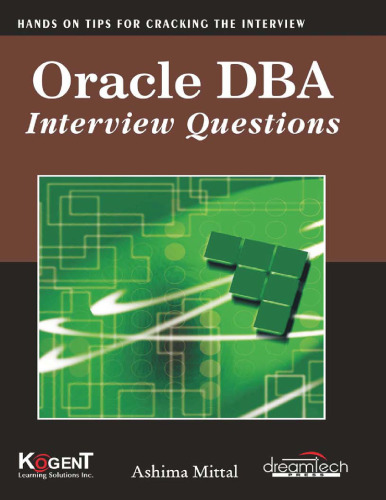 Oracle DBA Interview Questions, 2011ed - pdf