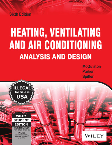 Heating, Ventilating, and Air Conditioning Analysis and Design Sixth Edition - pdf