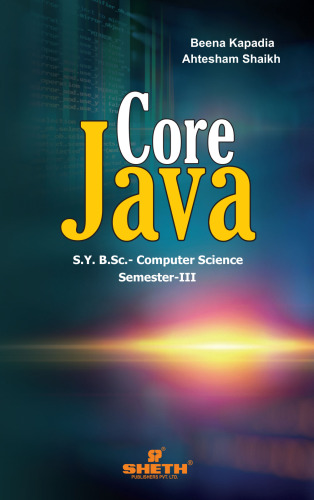 Core Java first - pdf