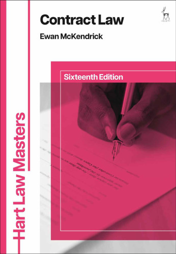 Hart Law Masters 2025-may 29 Contract Law 16th - pdf