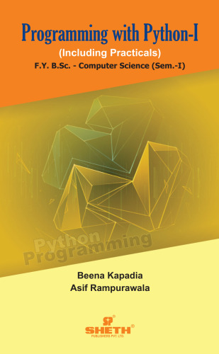 Programming with Python- I (Including Practicals) First Edition - pdf