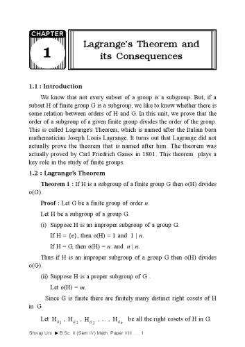 Mathematics Paper - 8 Algebra - Ii - pdf