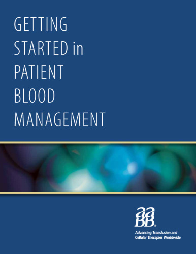 Getting Started in Patient Blood Management - pdf