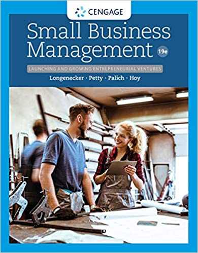 Small Business Management: Launching & Growing Entrepreneurial Ventures (19th Edition) - Original PDF