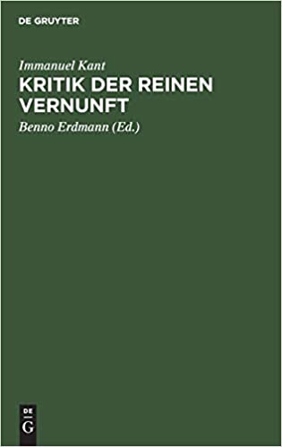 Kritik der reinen Vernunft (German Edition) (6th Edition) - Original PDF