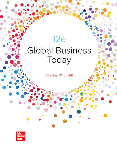 Global Business Today (12th Edition) BY Hill - Orginal Pdf