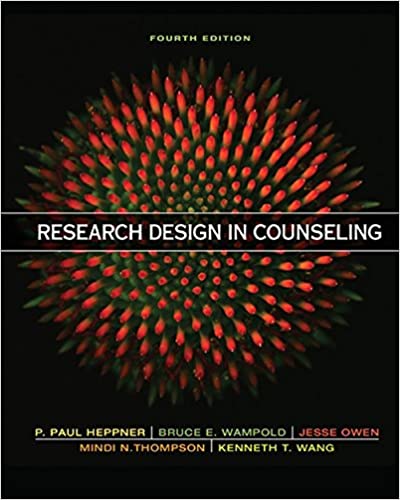 Research Design in Counseling (4th Edition) - Original PDF