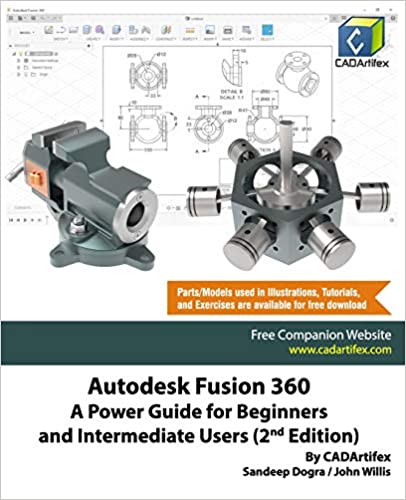 Autodesk Fusion 360: A Power Guide for Beginners and Intermediate Users (2nd Edition) - Epub + Converted pdf