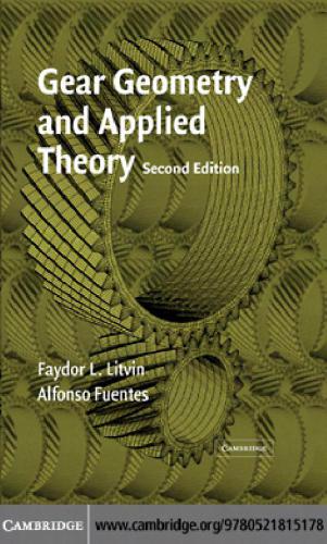 Gear Geometry and Applied Theory - pdf