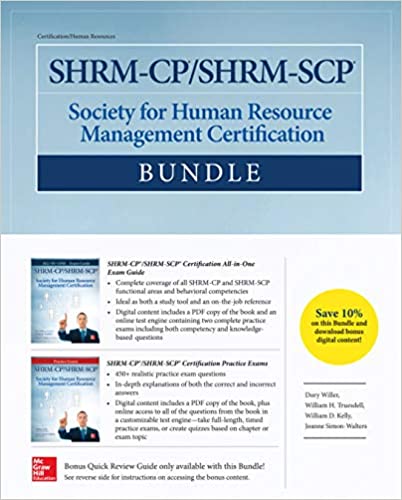 SHRM-CP/SHRM-SCP Certification Bundle (All-In-One)  [2019] - Epub + Converted pdf