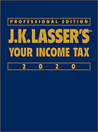 J.K. Lasser's Your Income Tax 2020 - Original PDF