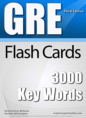 GRE Flash Cards - 3000 Key Words: A powerful method to learn the vocabulary you need - Epub + Converted PDF