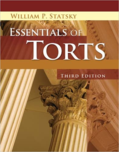 Essentials of Torts (3rd Edition) - Original PDF