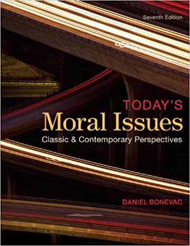 Today's Moral Issues: Classic and Contemporary Perspectives (7th edition) - Original PDF
