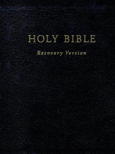Holy Bible Recovery Version (contains footnotes) - Epub + Converted pdf