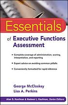 Essentials of Executive Functions Assessment - Orginal Pdf