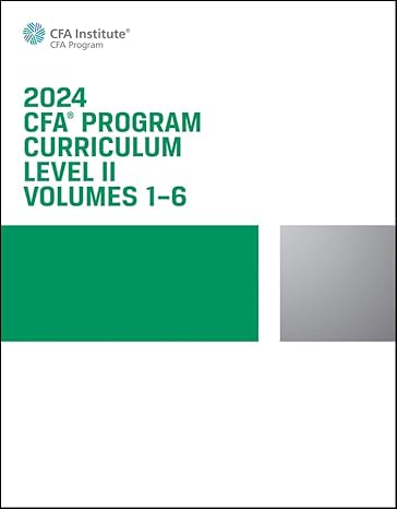 2024 CFA Program Curriculum Level II Box Set - Original PDF