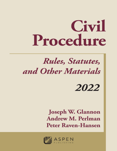 Civil Procedure BY Glannon - pdf