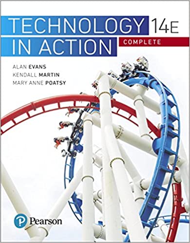 Technology In Action Complete (Evans, Martin &amp; Poatsy, Technology in Action Series) (14th Edition) - Original PDF