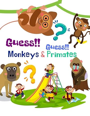 Vocabulary - Flashcards about Animal Monkeys and Primates: It enhances concentration and imagination as well for Kid and Preschool to Learning & Skill development - Epub + Converted PDF