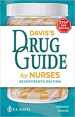 Davis's Drug Guide for Nurses (17th Edition) [2020] - Orginal PDF