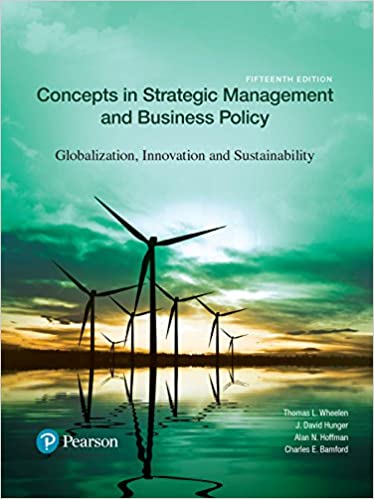 Concepts in Strategic Management and Business Policy: Globalization, Innovation and Sustainability (15th Edition) - Original PDF