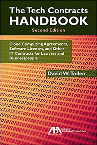 The Tech Contracts Handbook: Cloud Computing Agreements, Software Licenses, and Other IT Contracts for Lawyers and Businesspeople (2nd Edition) - Original PDF