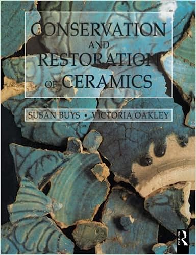The Conservation and Restoration of Ceramics[1996] - Original PDF