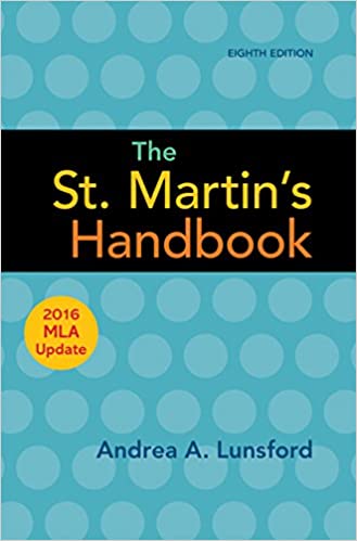 The St. Martin's Handbook with 2016 MLA Update (8th Edition) - Epub + Converted pdf