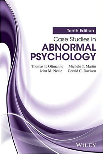Case Studies in Abnormal Psychology (10th Edition)  - Original PDF