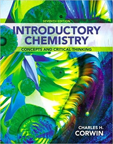 Introductory Chemistry: Concepts and Critical Thinking (7th Edition) - Original PDF