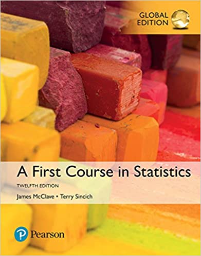 A First Course in Statistics, eBook, Global Edition (12th Edition) - Original PDF