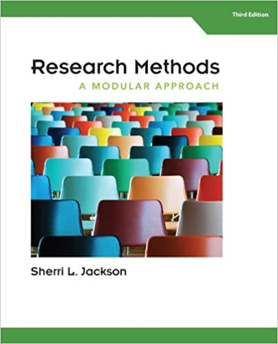 Research Methods:  A Modular Approach - Original PDF