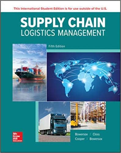 Supply Chain Logistics Management (5th Edition) - Epub + Converted pdf