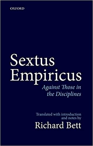 Sextus Empiricus: Against Those in the Disciplines: Translated with introduction and notes  - Original PDF