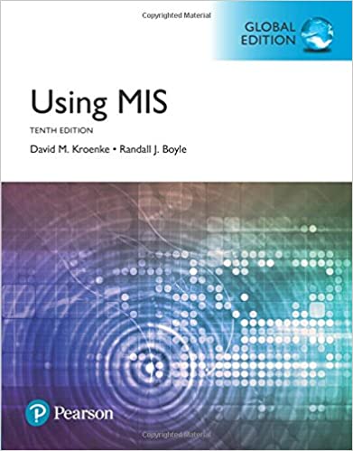 Using Mis, Global Edition (10Th Edition) - Original PDF