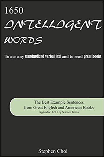 1650 Intelligent Words: The Best Example Sentences from Great English and American Books - Epub + Converted PDF