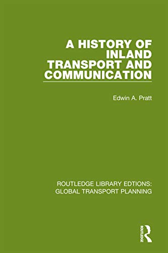 A History of Inland Transport and Communication - Original PDF