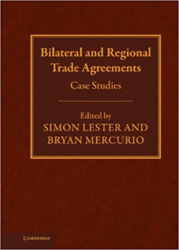 Bilateral and Regional Trade Agreements - Original PDF