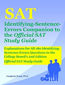 SAT Identifying-Sentence-Errors Companion to the Official SAT Study Guide: Explanations for All 180 Identifying - Epub + Converted PDF