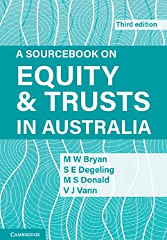 A Sourcebook on Equity and Trusts in Australia (3rd Edition) - Epub + Converted Pdf