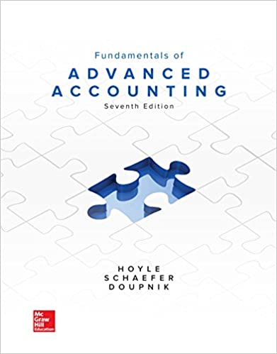 Fundamentals of Advanced Accounting (7th Edition)  - Original PDF