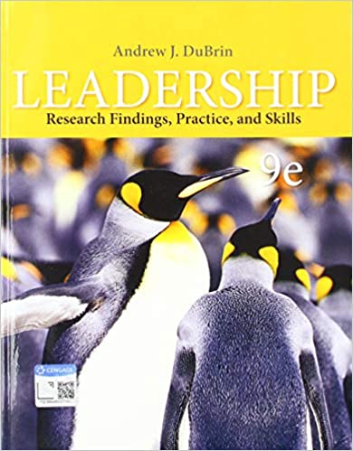 Leadership: Research Findings, Practice, and Skills (9th Edition) - Original PDF