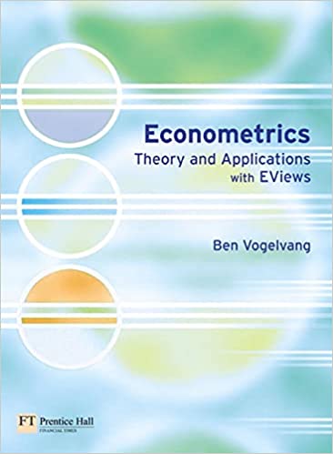 Econometrics: Theory and Applications with EViews - Original PDF