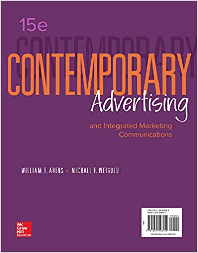 Contemporary Advertising and Integrated Marketing Communications (15th Edition) - Original PDF